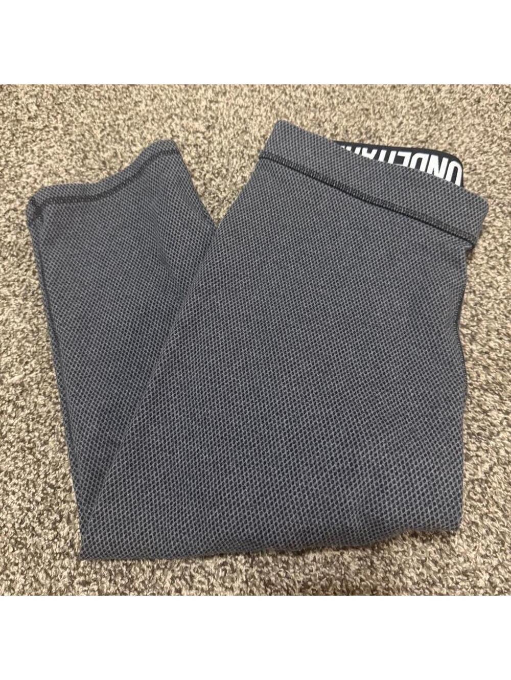 Under Armour Women's Grey and Blue Legging